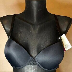 Black Gentle Push-Up Bra